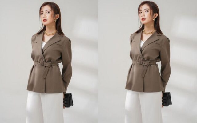 bộ vest nữ công sở