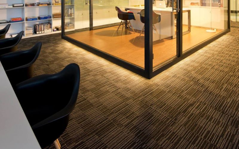 Ưu điểm của thảm văn phòng hiện đại