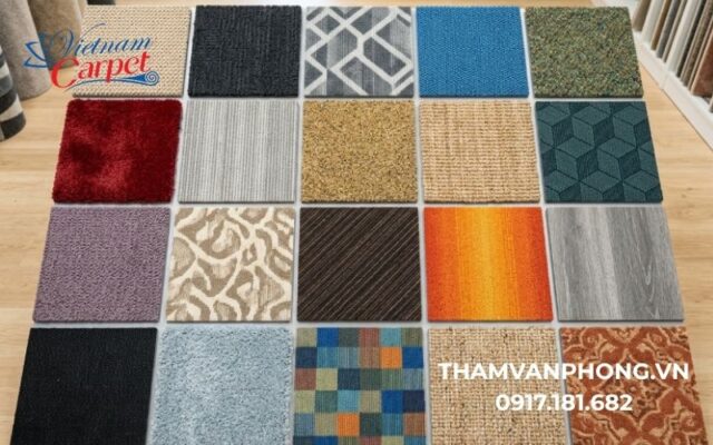 Các loại thảm tấm giá rẻ phổ biến hiện nay
