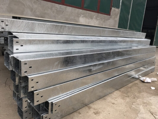 máng cáp mạ kẽm nhúng móng