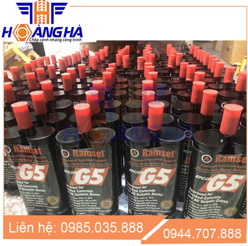 bu lông hóa chất ramset