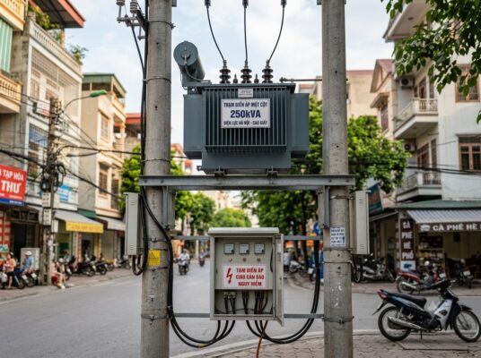 Trạm biến áp một cột 